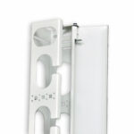 Боковий організатор кабелю з кришкою до шаф CMS MGSE 42U, сірий - Зображення 4