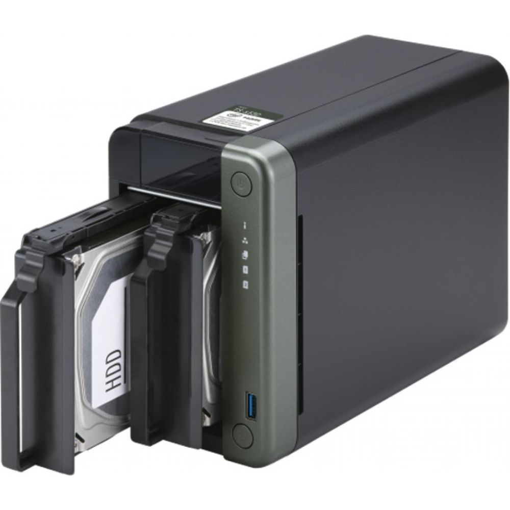 Система зберігання даних QNAP TS-253D-4G з 2 відсіками для дисків, 4GB RAM, настільне виконання - Зображення 4
