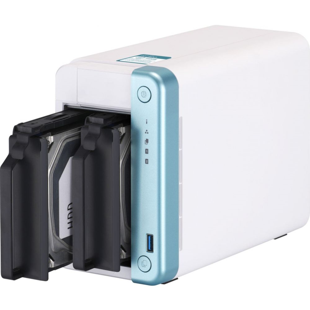 Система зберігання даних QNAP TS-251D-4G з 2 відсіками для дисків, 4GB RAM, настільне виконання - Зображення 4