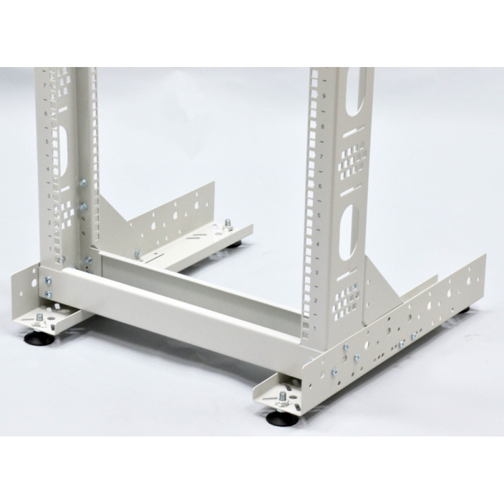 Стійка однорамна CMS UA-OF42-S-GR 42U сіра (без ніг) - Зображення 2