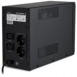 Джерело безперебійного живлення Vinga VPE-1500PRM2 1500ВА / 900 Вт з LED-індикацією у металевому корпусі - Зображення 4