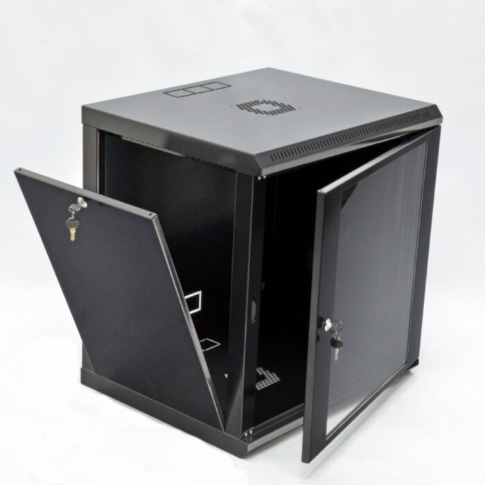 Шафа серверна CMS 12U 600 х 600 х 640 UA-MGSWL126B для мережевого обладнання - Зображення 2