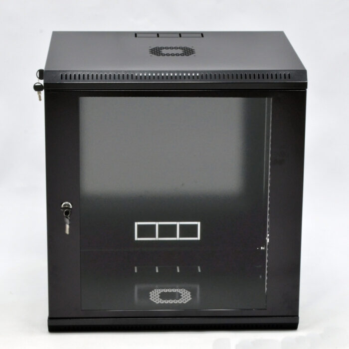 Шафа серверна CMS 12U 600 х 600 х 640 UA-MGSWL126B для мережевого обладнання - Зображення 3