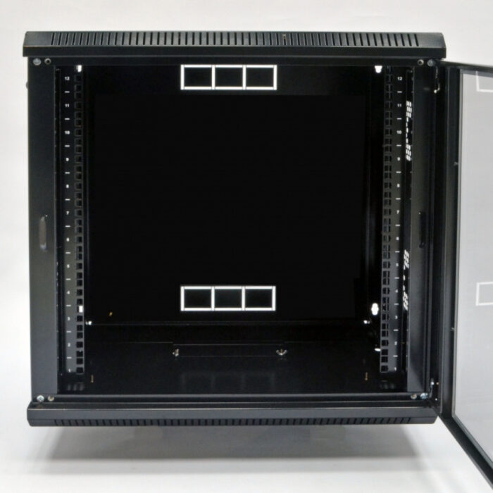 Шафа серверна CMS 12U 600 х 350 х 640 UA-MGSWA1235B для мережевого обладнання - Зображення 4