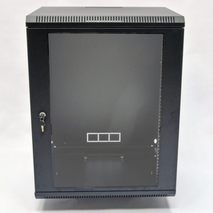 Шафа серверна CMS 15U 600 х 500 х 773 UA-MGSWA155B для мережевого обладнання - Зображення 3