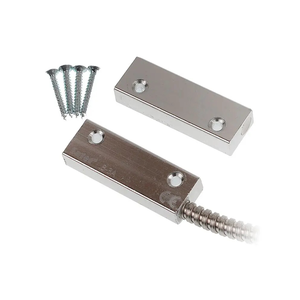 Датчик відкриття магнітоконтактний Satel B-3A з металевим обплетенням дротів - Зображення 2