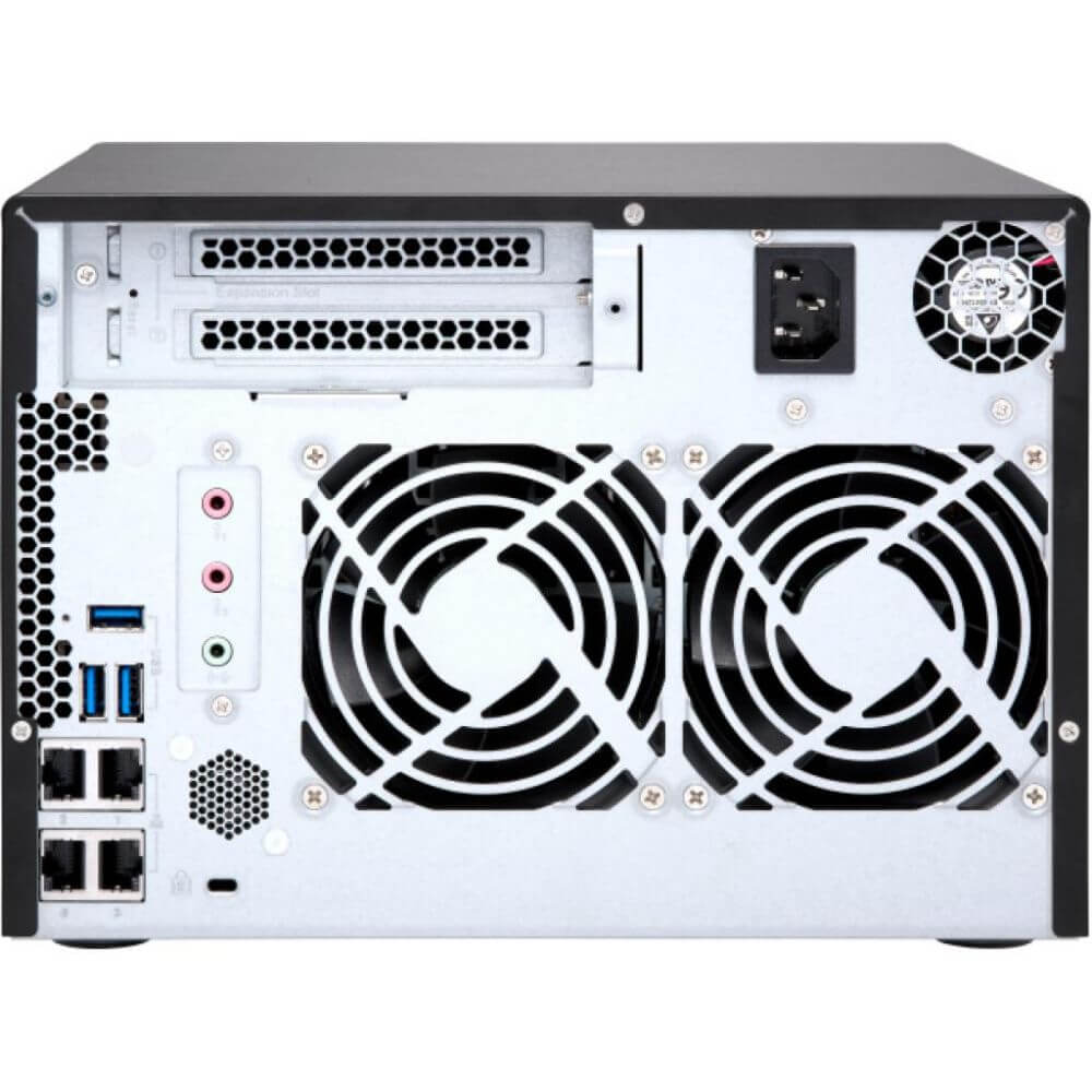 Система зберігання даних QNAP TS-673A-8G з 6 відсіками для дисків, 8GB RAM, настільне виконання - Зображення 5