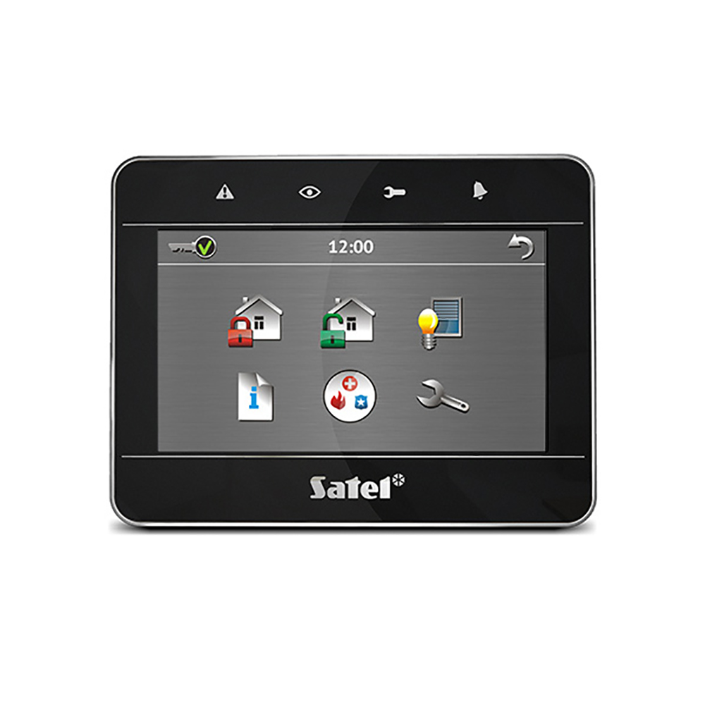 Клавіатура з сенсорним дисплеєм Satel INT-TSG-BSB - Зображення 2