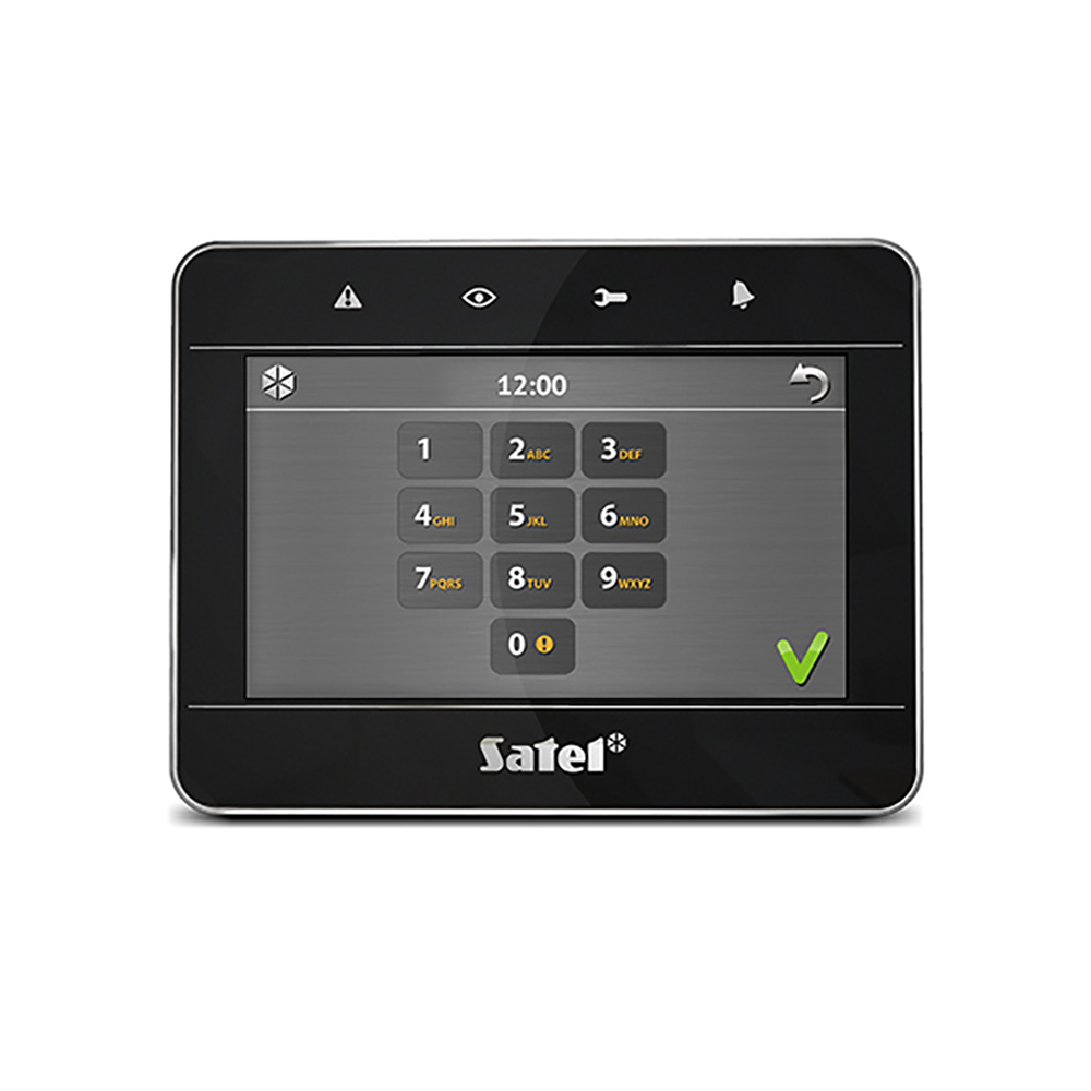 Клавіатура з сенсорним дисплеєм Satel INT-TSG-BSB - Зображення 3