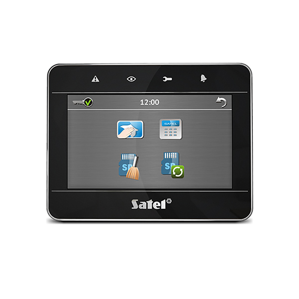 Клавіатура з сенсорним дисплеєм Satel INT-TSG-BSB - Зображення 4