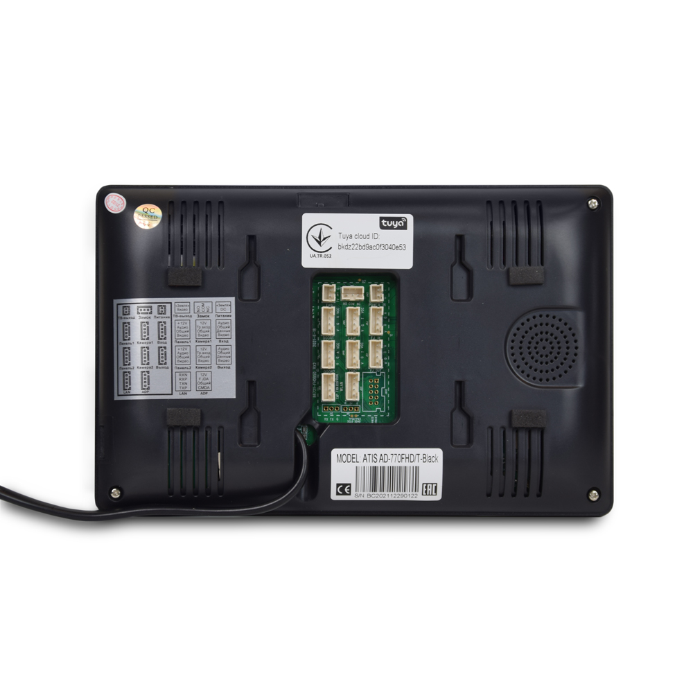 Wi-Fi відеодомофон 7" ATIS AD-770FHD/T-Black з підтримкою Tuya Smart - Зображення 2