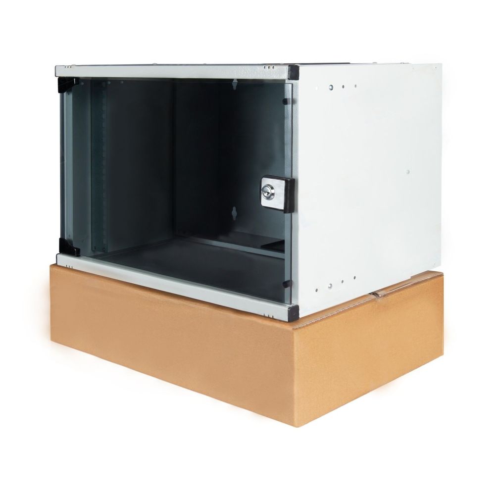 Шафа серверна Hypernet 9U 540 x 400 WMNC-40-9U-SOHO-FLAT для мережевого обладнання - Зображення 4