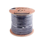 Абонентський коаксіальний кабель FinMark F5967BVcu 2x0.75 POWER зі струмопровідними провідниками (чорний, 305 м) - Зображення 3