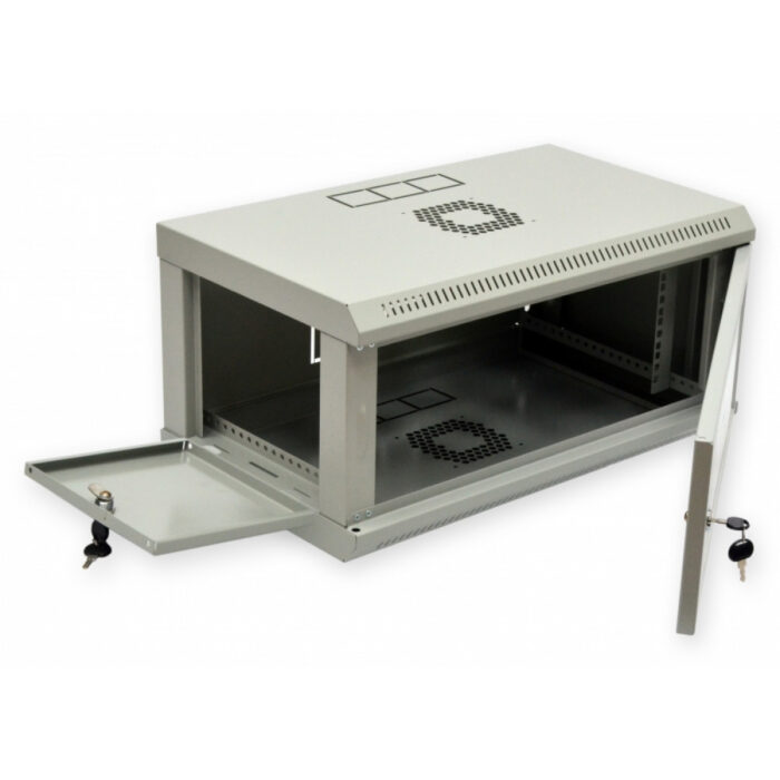 Шафа серверна CMS 4U 600 x 350 x 284 UA-MGSWL435G для мережевого обладнання - Зображення 5
