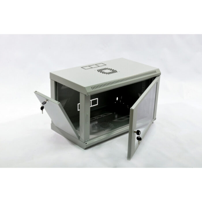 Шафа серверна CMS 6U 600 x 350 x 373 UA-MGSWL635G для мережевого обладнання - Зображення 2
