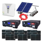 Автономна система безперебійного живлення потужністю 8 кВт з LiFePO4 АКБ