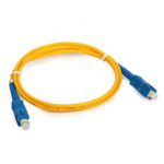 Патчкорд оптичний SC/UPC-SC/UPC SM simplex 3.00 LSZH 1м - Зображення 2