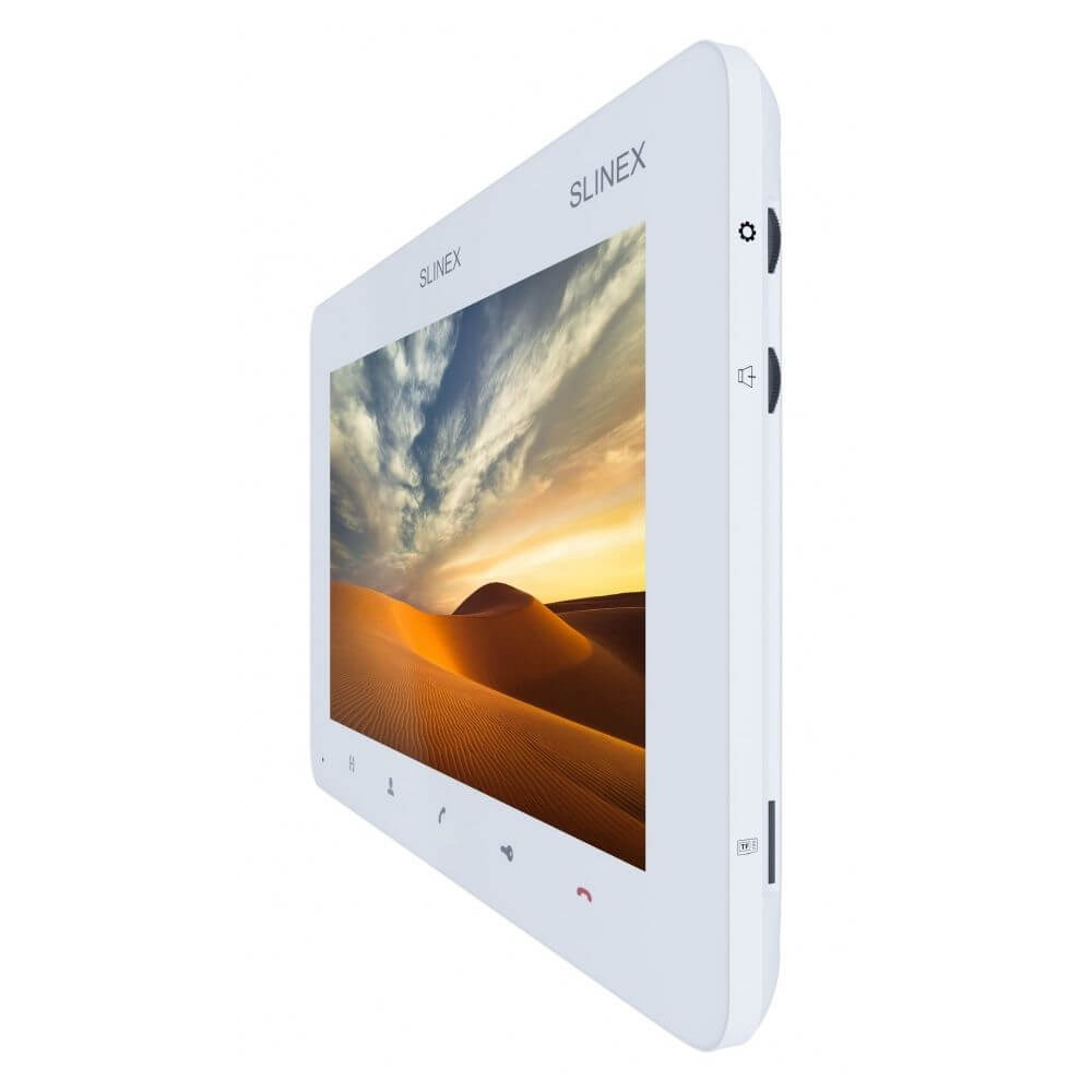 Відеодомофон 7" Slinex SM-07MHD white з детектором руху і записом відео - Зображення 5