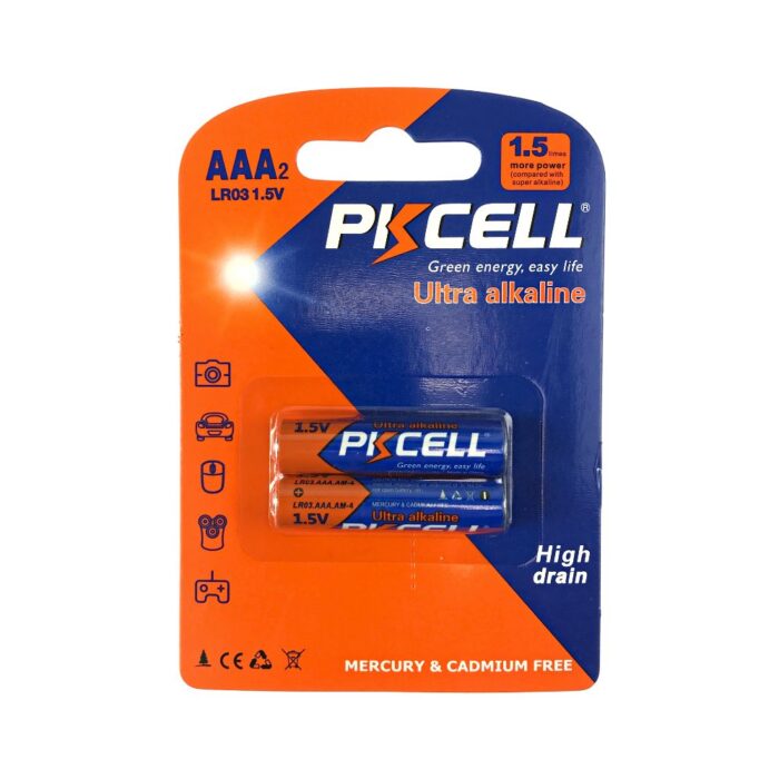 Батарейка PKCELL Ultra Alkaline AAA LR03 1.5V