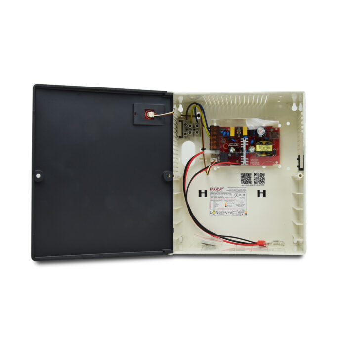 Безперебійний блок живлення Faraday Electronics UPS 35W Smart ASCH PLB під акумулятор 7А/г в пластиковому боксі - Зображення 3