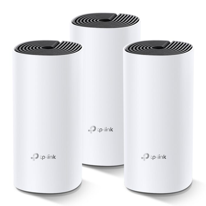 Домашня Mesh Wi-Fi система TP-LINK DECO M4 3PK AC1200 2xGE LAN/WAN MU-MIMO (DECO-M4-3-PACK)