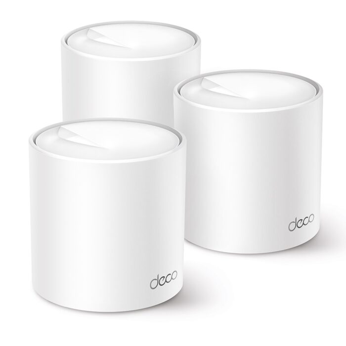 Домашня Mesh Wi-Fi система TP-LINK DECO X50 3PK AX3000 3xGE LANWAN MU-MIMO OFDMA (DECO-X50-3-PACK)