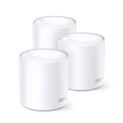 Домашня Mesh Wi-Fi система TP-LINK DECO X60 3PK AX3000 1xGE LAN 1xGE WAN MU-MIMO OFDMA (DECO-X60-3-PACK)