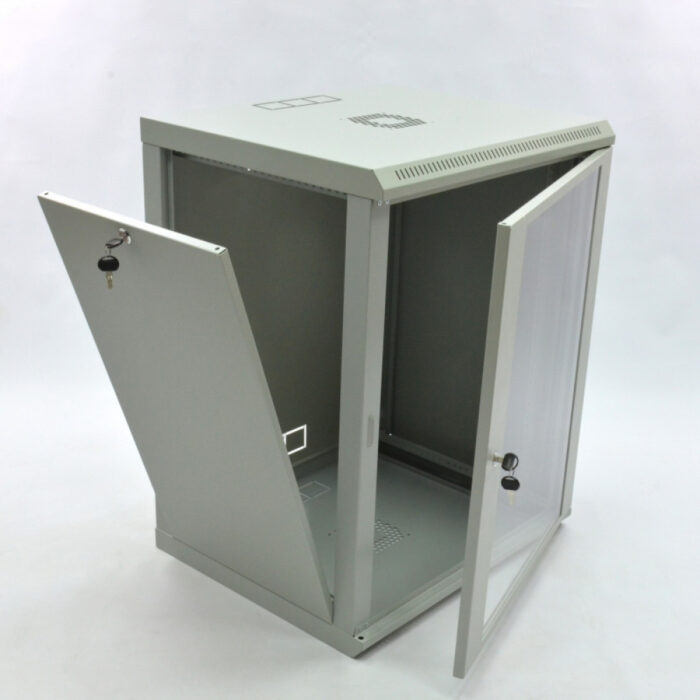 Шафа серверна CMS 15U 600 x 600 x 773 UA-MGSWL156G для мережевого обладнання - Зображення 2