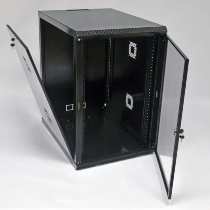 Шафа серверна CMS 18U 600 х 800 х 907 UA-MGSWA188B для мережевого обладнання - Зображення 2