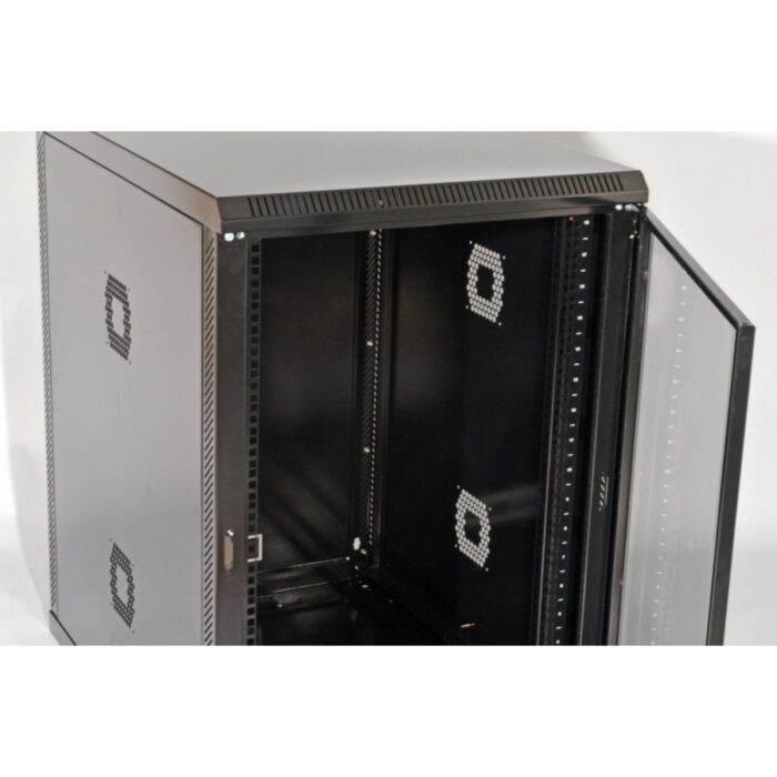 Шафа серверна CMS 18U 600 х 800 х 907 UA-MGSWA188B для мережевого обладнання - Зображення 3