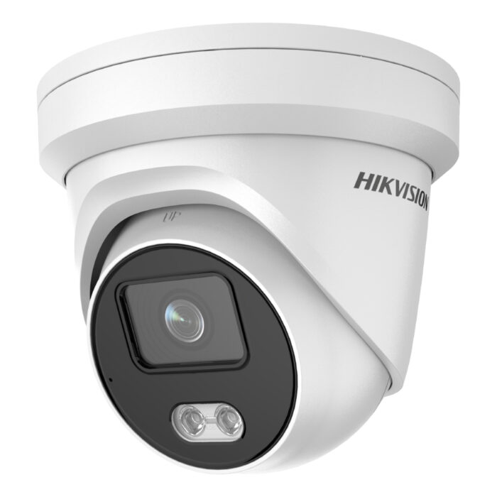 IP-відеокамера 4 Мп Hikvision DS-2CD2347G2-LU (2.8 мм) ColorVu з вбудованим мікрофоном для системи відеонагляду