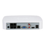 IP-відеореєстратор 4-канальний з PoE Dahua DHI-NVR2104-P-I2 з AI функціями для систем відеонагляду - Зображення 3