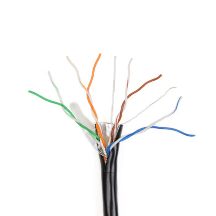 Кабель звита пара GoldMine GM FTP 4P*0.5 PE (FTP мідь зовнішній) бухта 305 м