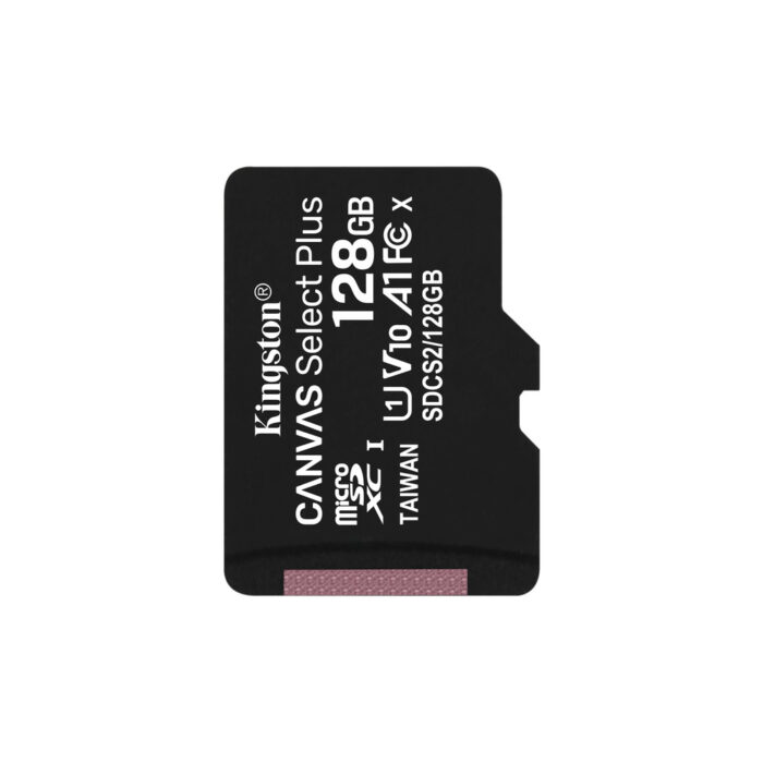 Карта пам&apos;яті Kingston microSDXC 128GB Canvas Select Plus Class 10 UHS-I U1 V10 A1 (SDCS2/128GBSP)