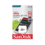 Карта пам`яті з адаптером SanDisk SDXC 64GB UHS-I SDSQUNR-064G-GN3MA - Зображення 2