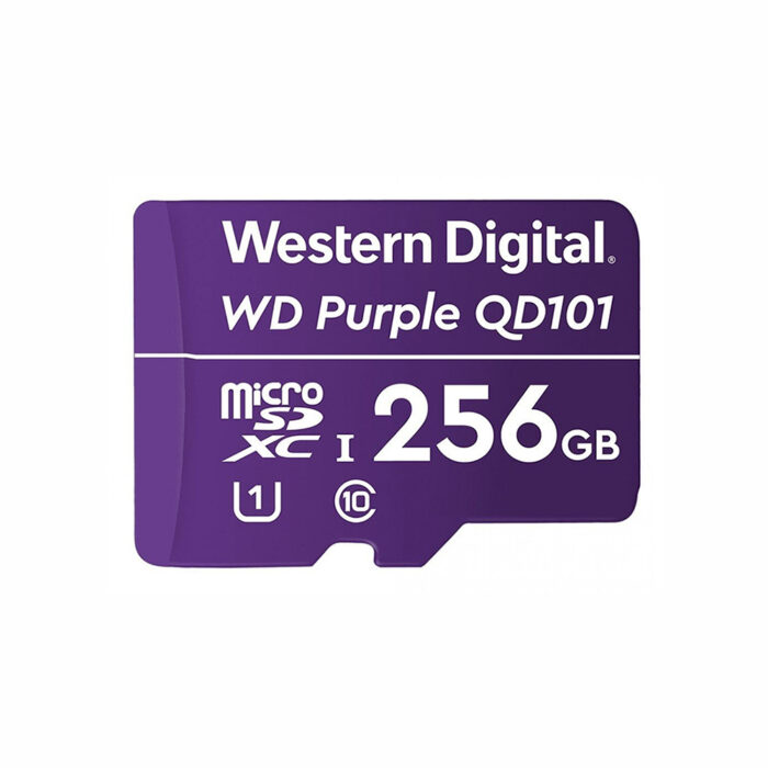 Карта пам&apos;яті Western Digital MICRO SDXC 256GB UHS-I WDD256G1P0C WDC спеціалізована для відеоспостереження