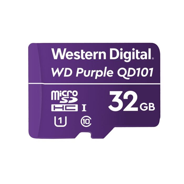 Карта пам&apos;яті Western Digital MICRO SDXC 32GB UHS-I WDD032G1P0C WDC спеціалізована для відеоспостереження