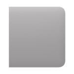 Кнопка Ajax SideButton (1-gang/2-way) fog для одноклавішного або прохідного вимикача