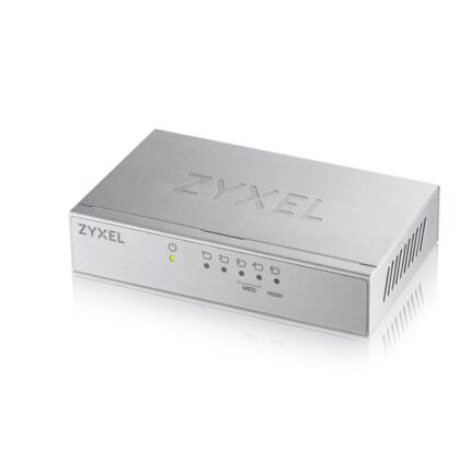 Комутатор на 5 портів ZyXEL GS-105B v3 (GS-105BV3-EU0101F) в металевому копусі