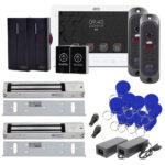 Комплект «ATIS Консьєрж 2» – відеодомофон 7" з відеопанелями