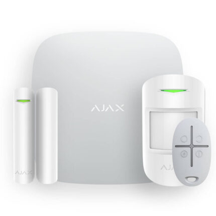 Комплект бездротової сигналізації Ajax StarterKit Plus white з підтримкою Wi-Fi і 2 SIM-карт