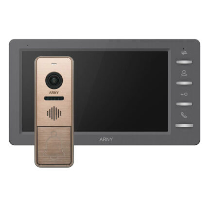 Комплект відеодомофона Arny AVD-7842 graphite+bronze