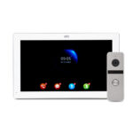 Комплект відеодомофона ATIS AD-1070FHD/T White з підтримкою Tuya Smart + AT-400FHD Silver