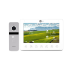 Комплект відеодомофона Neolight NeoKIT HD+ Silver: відеодомофон 7" з детектором руху і 2 Мп відеопанель