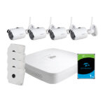 Комплект відеоспостереження WiFi kit 4cam: 1 відеореєстратор