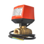 Кран кульовий 612F + M6A2 з сервоприводом для системи Антипотоп