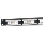 Патч-панель Hypernet 24-порти UTP кат. 5Е 19" PP-KUTP24-NM - Зображення 3