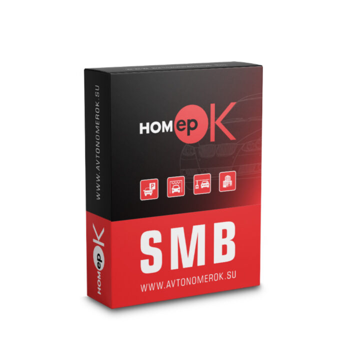 ПЗ для розпізнавання автономерів HOMEPOK SMB 2 канали для керування СКУД