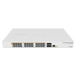 PoE-комутатор MikroTik CRS328-24P-4S+RM 28-портовий керований гігабітний