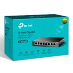 PoE-комутатор TP-Link EasySmart TL-SG108PE гігабітний 8-портовий з 4 PoE+ портами керований - Зображення 4